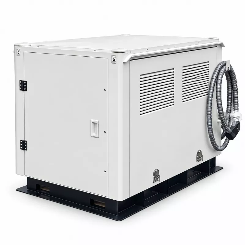 Estación de carga para vehículos eléctricos con almacenamiento de energía móvil de 200 kWh