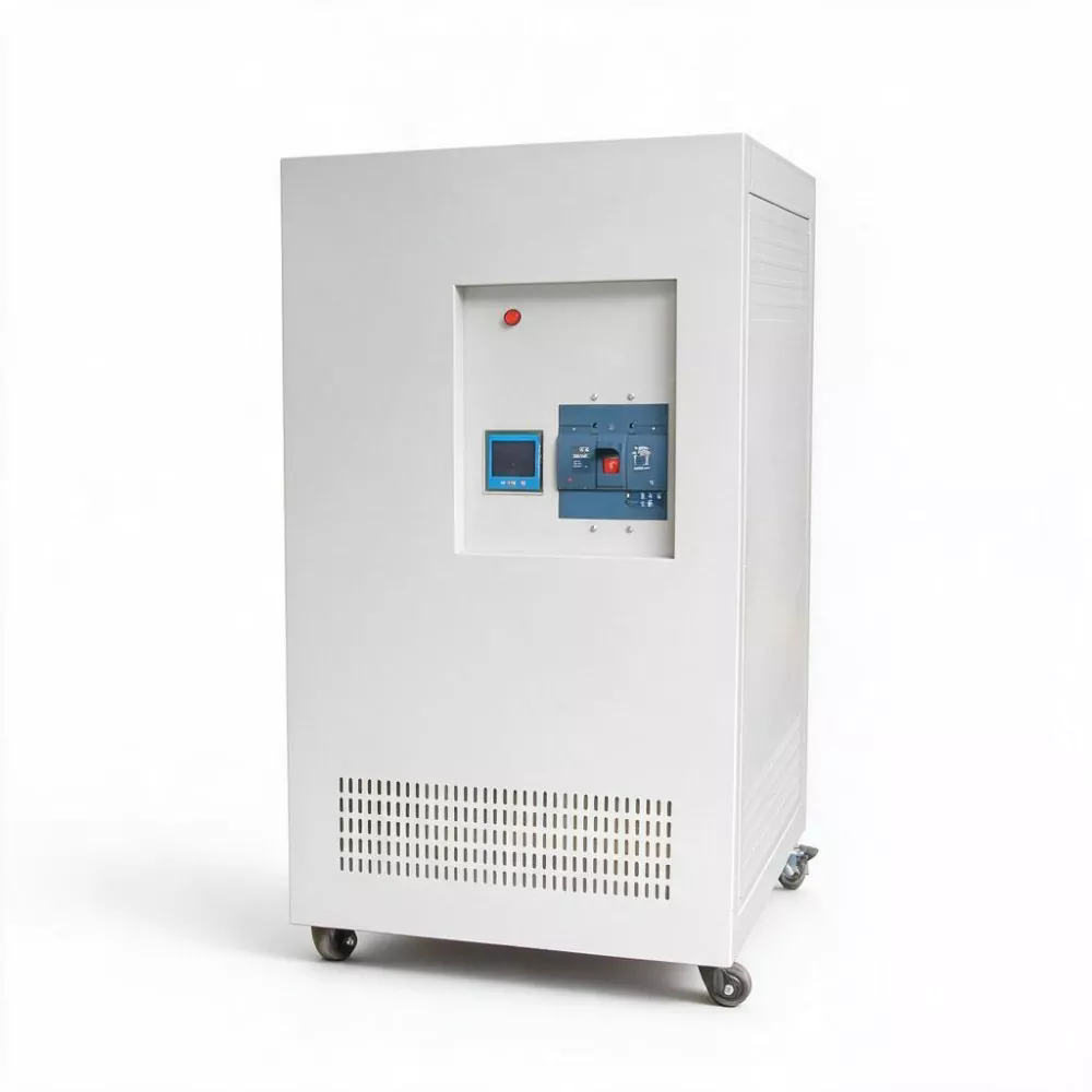 ¿Cómo garantiza un AVR estático SCR trifásico de 1000 kVA una regulación de voltaje estable para grandes sistemas de energía?